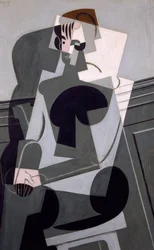 Porträt von Madame Josette Gris
